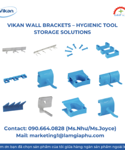 Vikan Wall Brackets – Hygienic Tool Storage Solutions