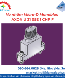 Vỏ nhôm Micro-D Monobloc AXON U 21 05E 1 CHP F