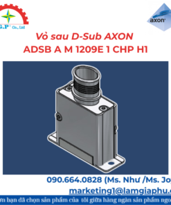 Vỏ sau D-Sub AXON ADSB A M 1209E 1 CHP H1