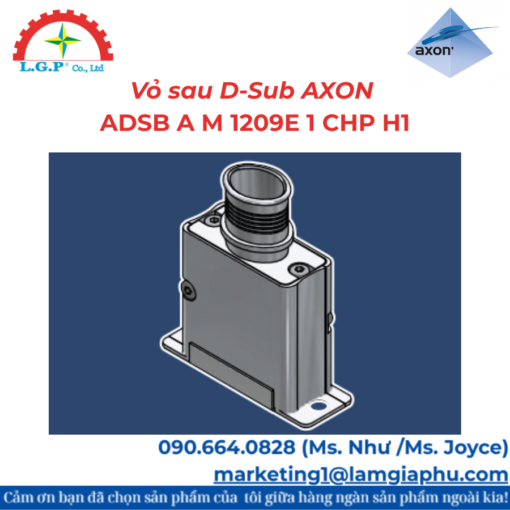 Vỏ sau D-Sub AXON ADSB A M 1209E 1 CHP H1