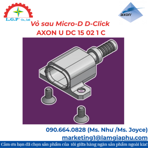 Vỏ sau Micro-D D-Click AXON U DC 15 02 1 C