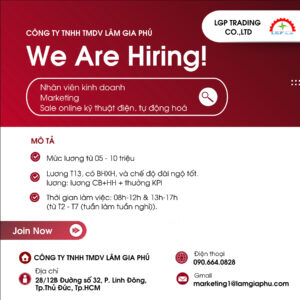 LGP Group - tuyển dụng nhân viên