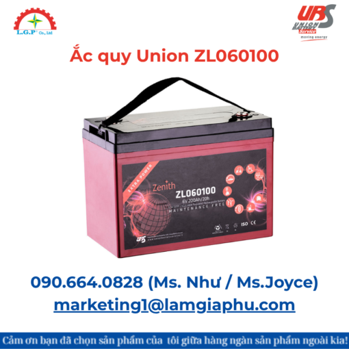 Ắc quy Union ZL060100