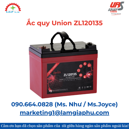 Ắc quy Union ZL120135