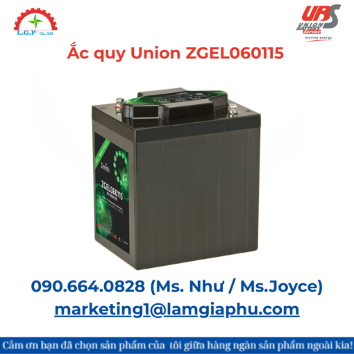 Ắc quy Union ZGEL060115