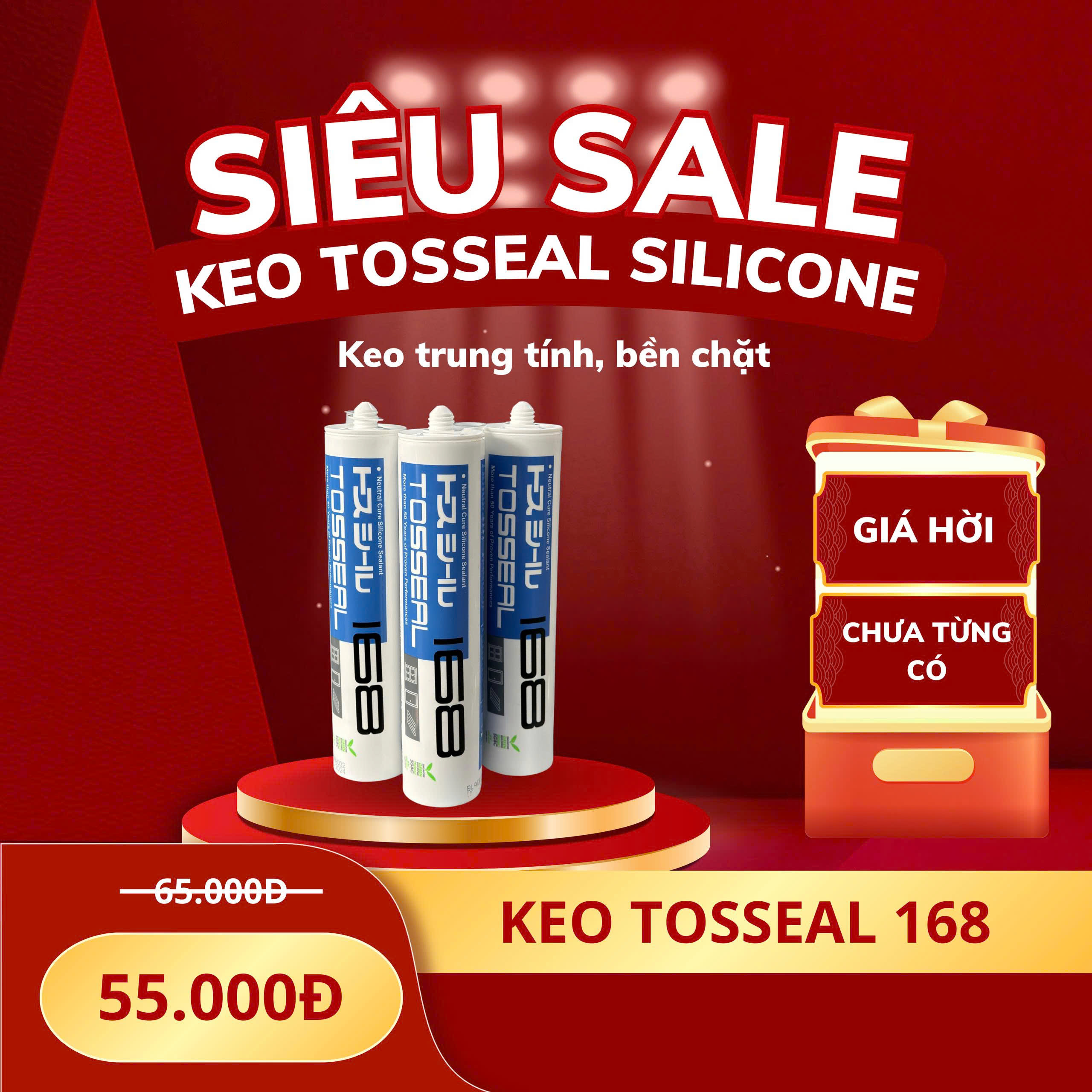Silicone Tosseal 168