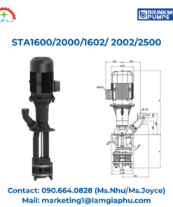 Bơm chìm Brinkmann STA1600/2000/1602/ 2002/2500