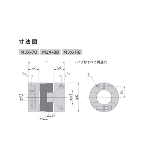 Khớp Nối Trục Mighty MJX - Ảnh 2
