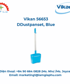 Bộ kẹp rác, Vikan 56653, 350mm, xanh