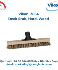 Chà sàn, Vikan 3654, 305mm, cứng, gỗ