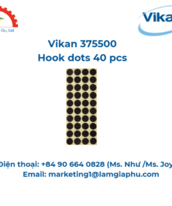 Chấm móc, Vikan 375500, 40 chiếc, Đen