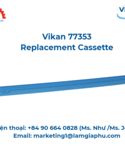 Cassette thay thế, Vikan 77353, 700mm, Xanh