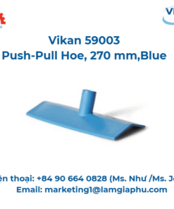 Cuốc đẩy-kéo, Vikan 59003, 270 mm, Xanh lam