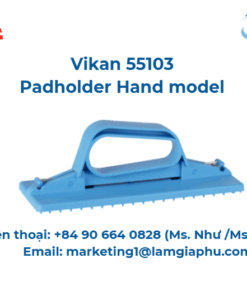 Mô hình tay cầm đệm, Vikan 55103, 230 mm, Xanh lam
