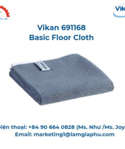 Khăn trải sàn cơ bản, Vikan 691168, 64 x 32 cm, Xám ﻿