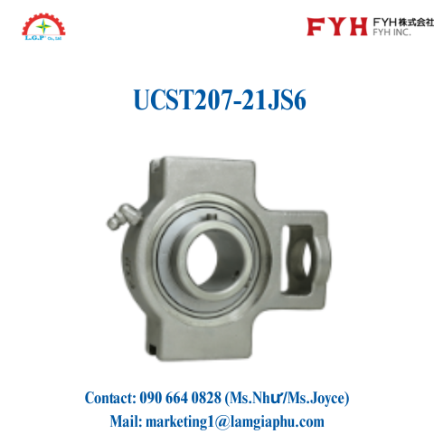 Gối đỡ ổ bi FYH INC UCST207-21JS6