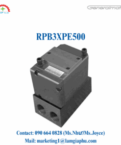 Bộ điều chỉnh áp suất Poppet Generalamatic RPB3XPE500