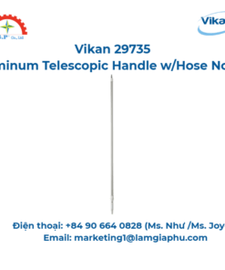 Tay cầm bằng nhôm, Vikan 29735, 1615 - 2780 mm, Trắng