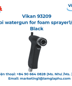 Súng nước Combi cho máy phun bọt 1/2 "(Q), Vikan 93209, Đen ﻿