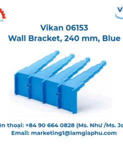 Giá treo tường, Vikan 06153, 240 mm, Xanh lam