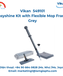 Bộ Easyshine với Khung lau linh hoạt, Vikan 549101, Màu xám ﻿