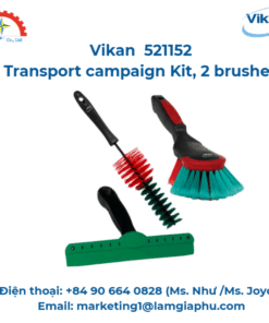 Bộ chiến dịch vận chuyển, Vikan 521152, 250 mm, 340 mm, Đen ﻿