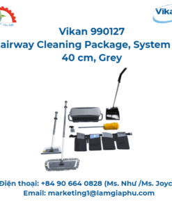 Gói vệ sinh cầu thang, Vikan 990127, 40 cm, Xám