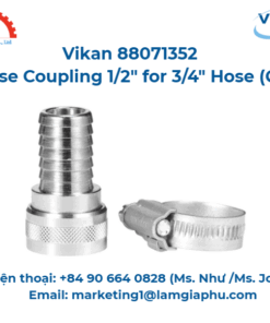 Khớp nối ống 1/2 "cho ống 3/4" (Q), Vikan 88071352
