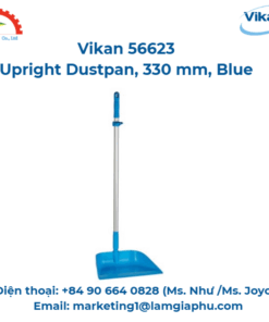Thùng rác thẳng đứng, Vikan 56623, 330 mm, Xanh dương