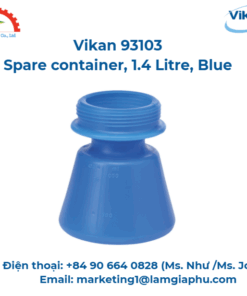 Thùng dự phòng, Vikan 93103, 1,4 lít, Xanh lam