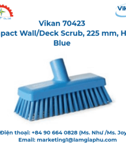 Chà tường/sàn nhỏ gọn, Vikan 70423, 225 mm, cứng, xanh lam ﻿