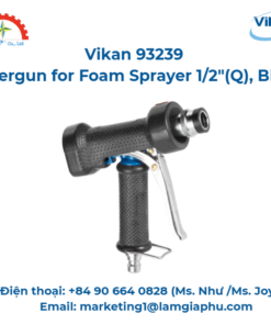 Súng nước cho máy phun bọt 1/2 "(Q), Vikan 93239, Đen