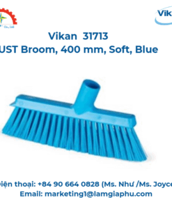 Chổi UST, Vikan 31713, 400 mm, Mềm, Xanh lam