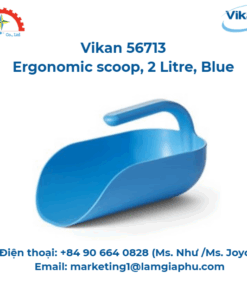 Muỗng công thái học, Vikan 56713, 2 Lít, Xanh lam