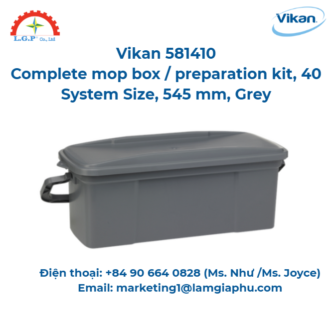 Hộp lau nhà, Vikan 581410