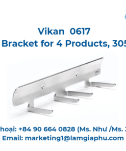 Giá treo tường cho 4 sản phẩm, Vikan 0617, 305 mm
