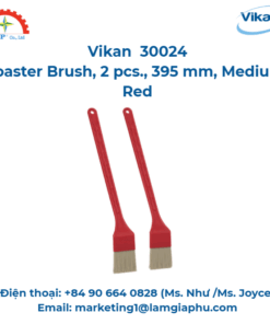 Bàn chải, Vikan 30024, 2 chiếc, 395 mm, Trung bình, Đỏ