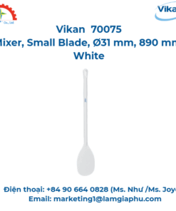 Máy trộn, Vikan 70075, Lưỡi nhỏ, Ø31 mm, 890 mm, Trắng