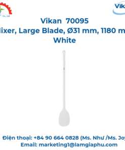 Máy trộn, Vikan 70095, Lưỡi lớn, Ø31 mm, 1180 mm, Trắng