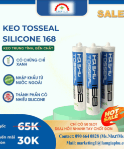 Keo Tosseal silicone 168 chín hãng Việt Nam