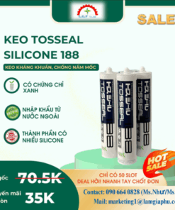 Keo Tosseal silicone 188 chính hãng Việt Nam