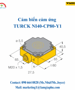 Cảm biến cảm ứng TURCK NI40-CP80-Y1