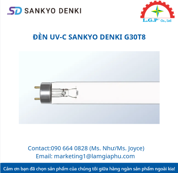 den-uv-c-sankyo-denki-g30t8